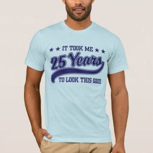 T-shirt Anniversaire 25 ans