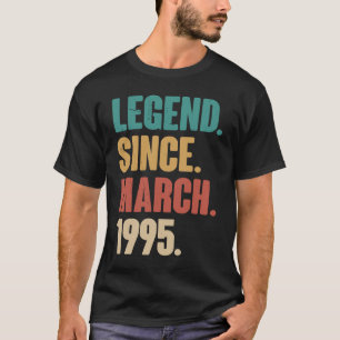 T-shirt Anniversaire 28 Décoration Mars 28 Anniversaire Vi