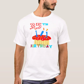 T-shirt Anniversaire 35 ans