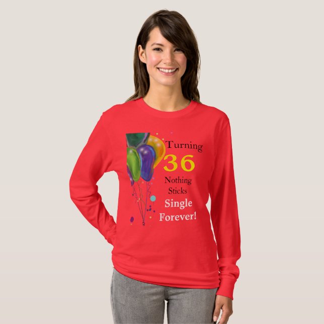 T-shirt Anniversaire 36 ans (Devant entier)