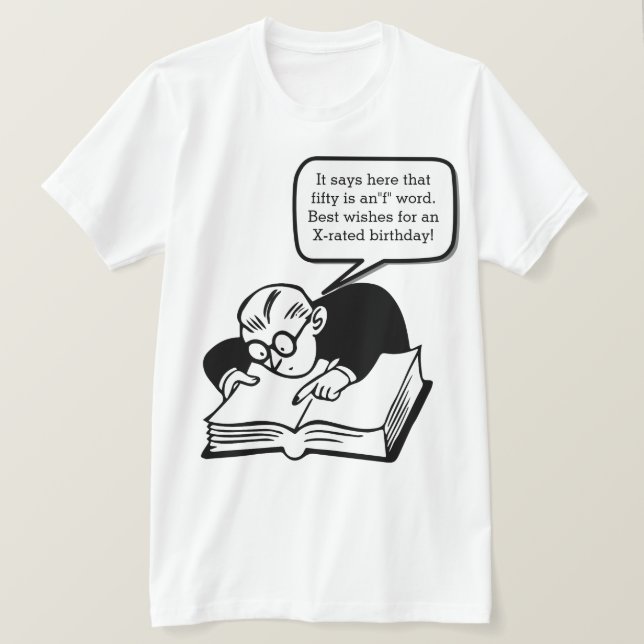 T-shirt Anniversaire 50 ans (Design devant)