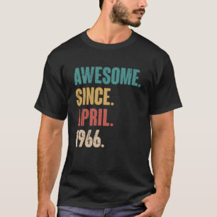 T-shirt Anniversaire 57ème Décoration Avril 57 Ans Vintag