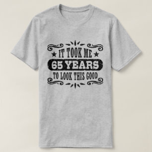 T-shirt Anniversaire 65 ans