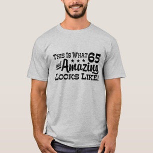 T-shirt Anniversaire 65 ans