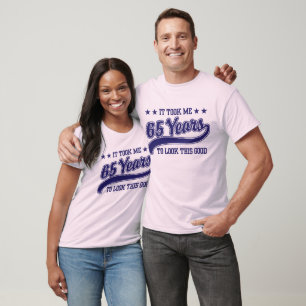 T-shirt Anniversaire 65 ans