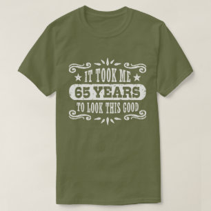 T-shirt Anniversaire 65 ans