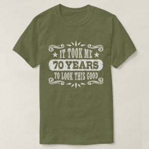 T-shirt Anniversaire 70 ans