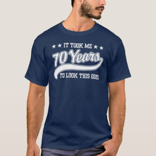T-shirt Anniversaire 70 ans