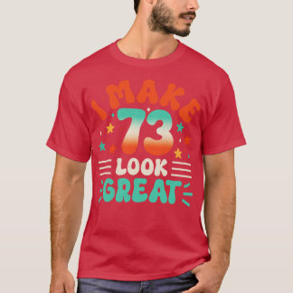 T-shirt Anniversaire 73 ans