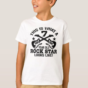 T-shirt Anniversaire 7 ans