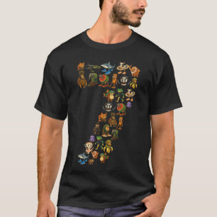 T-shirt Anniversaire 7 Ans Brainrot Italien Mème 7ème Garç