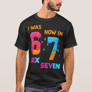 T-shirt Anniversaire 7 Ans J'avais 6 Ans Maintenant J'ai 7