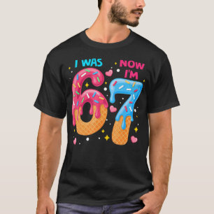 T-shirt Anniversaire 7 Ans J'étais 6 Maintenant JE SUIS 7 