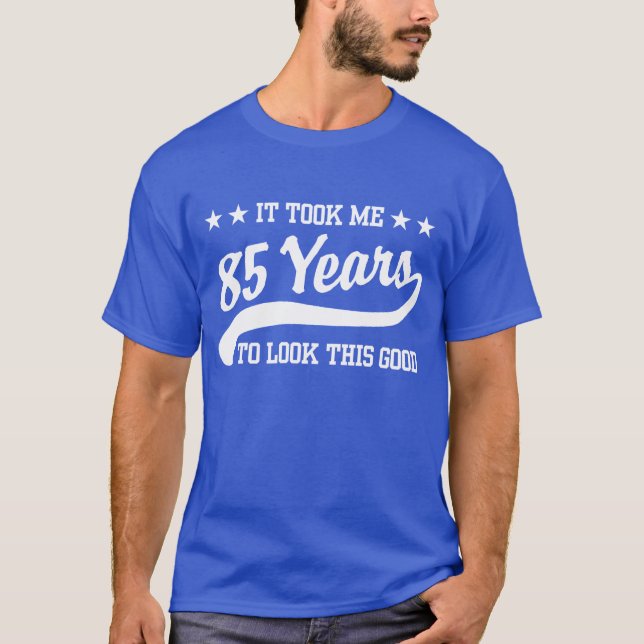 T-shirt Anniversaire 85 ans (Devant)