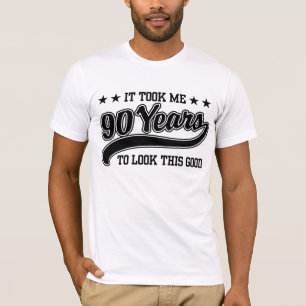 T-shirt Anniversaire 90 ans