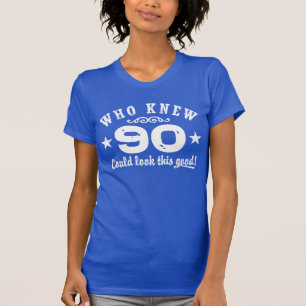 T-shirt Anniversaire 90 ans