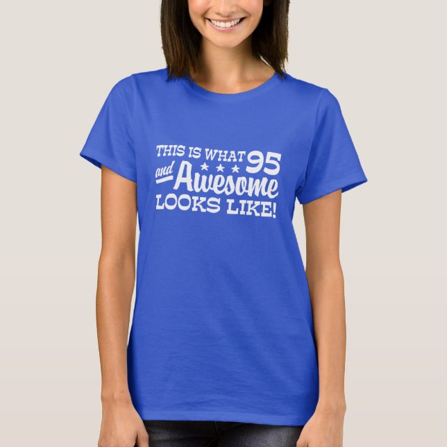 T-shirt Anniversaire 95 ans (Devant)