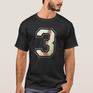 T-shirt Anniversaire Boy Baseball 3ème anniversaire fête 3