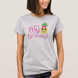 T-shirt Anniversaire C'est mon anniversaire