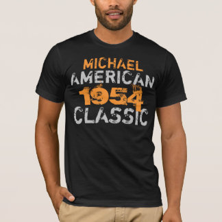 T-shirt Anniversaire classique américain personnalisé