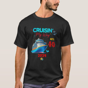 T-shirt Anniversaire Croisière Groupe Correspondant T 2024