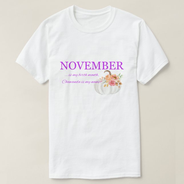 T-shirt Anniversaire customisé Tee (Design devant)