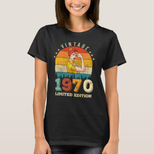 T-shirt anniversaire de 55 ans 1970 Vintage 55e anniversai