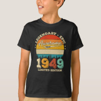 anniversaire de 76 ans 1949 Magnifique 76e anniver