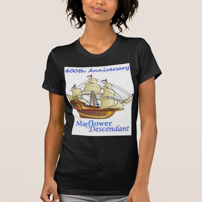 T-shirt Anniversaire de bateau de navigation de descendant (Devant)