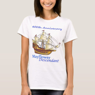T-shirt Anniversaire de bateau de navigation de descendant