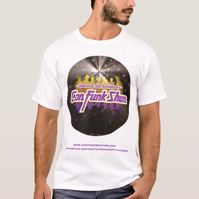 T-shirt Anniversaire de ConFunkShun (Devant)