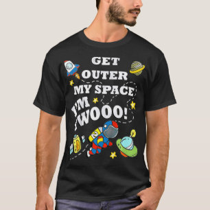 T-shirt Anniversaire de enfant 2 ans Vieux astronautes et