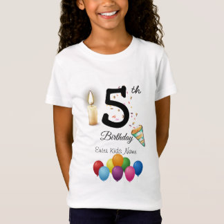 T-shirt Anniversaire de enfant customisé