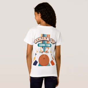 T-Shirt Anniversaire de enfant Retro Bowling