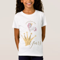 Anniversaire de filles licorne mignonne avec couro