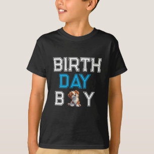 T-shirt Anniversaire de la fête des chiots   Petit chien