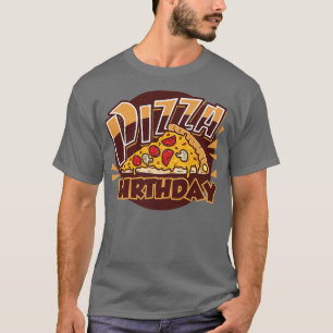 T-shirt Anniversaire de la pizza