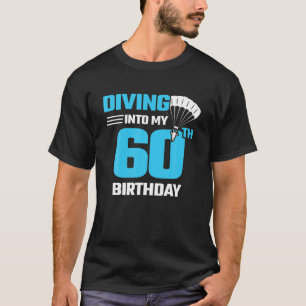 T-shirt Anniversaire De La Plongée En Ciel - Première Pl