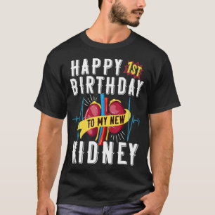T-shirt Anniversaire de la transplantation rénale 1er anni