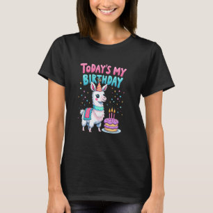 T-shirt Anniversaire de lama adorable