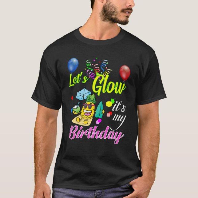 T-shirt Anniversaire de l'ananas Swinning Hawaii S (Devant)
