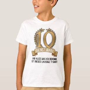 T-shirt Anniversaire De L'Entreprise 25 Ans D'Employés Soc