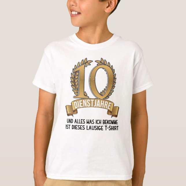 T-shirt Anniversaire De L'Entreprise 25 Ans D'Employés Soc (Devant)