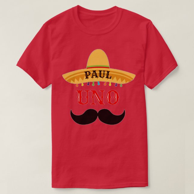 T-shirt Anniversaire de l'Uno (Design devant)
