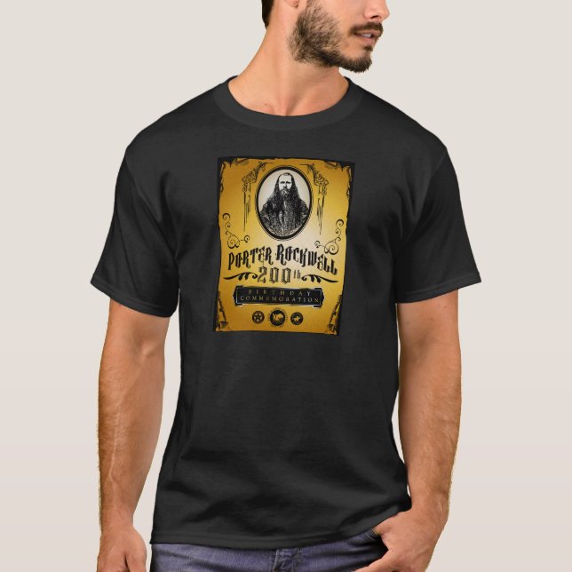 T-shirt Anniversaire de Rockwell de portier 200th - (Devant)