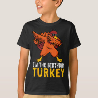T-shirt Anniversaire de Thanksgiving Drôle Bday Né le jour