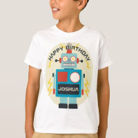 Anniversaire des robots de jouets
