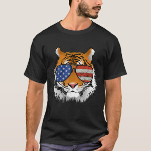 T-shirt Anniversaire Du Cool Garçon Tiger Striped Animal T