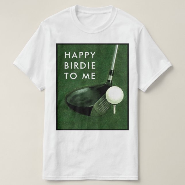 T-shirt Anniversaire du golf (Design devant)