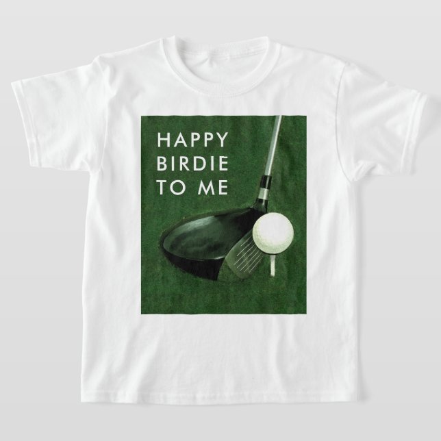 T-shirt Anniversaire du golf (Poser)